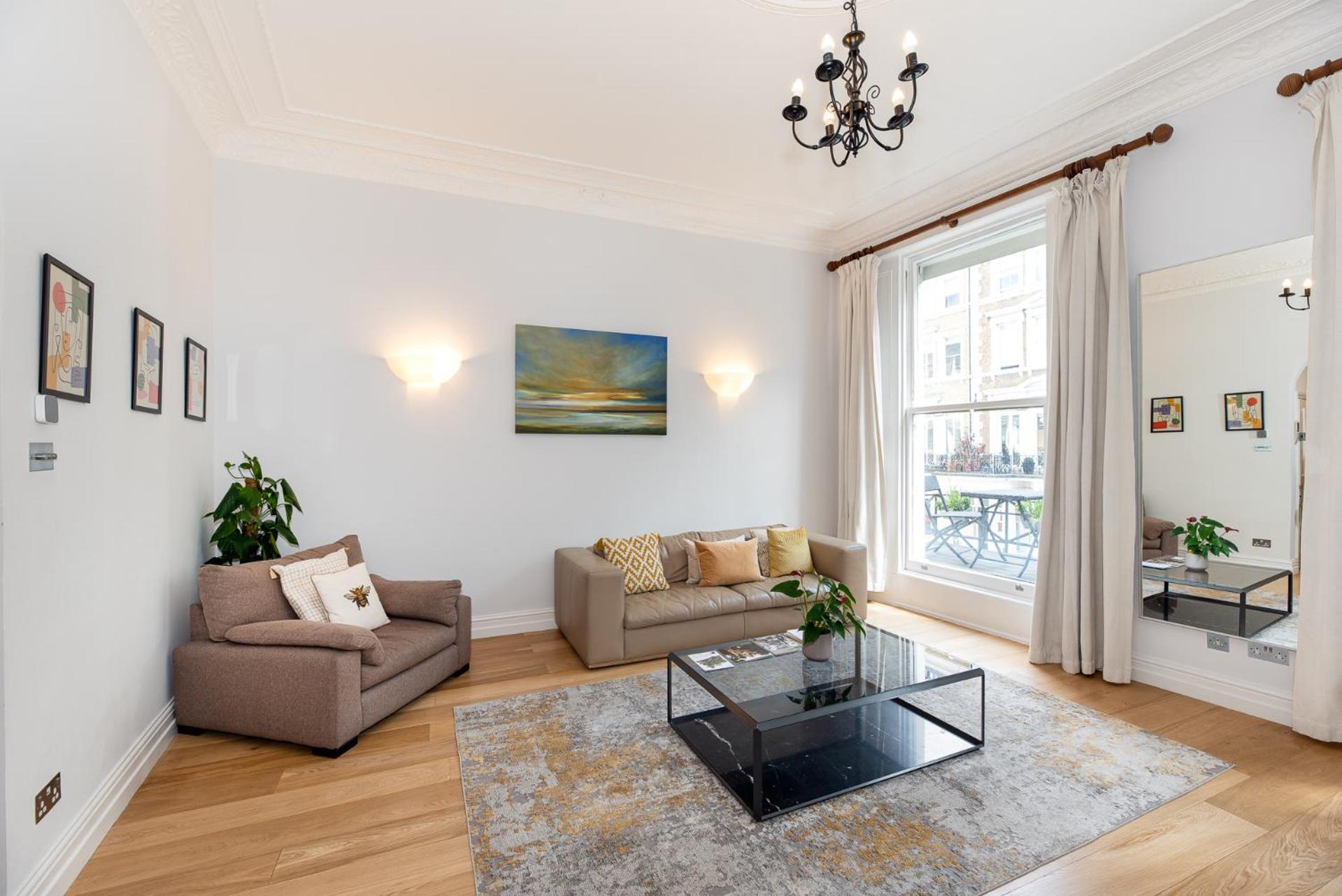 לונדון 2-Bedroom Victorian Apartment In Kensington מראה חיצוני תמונה